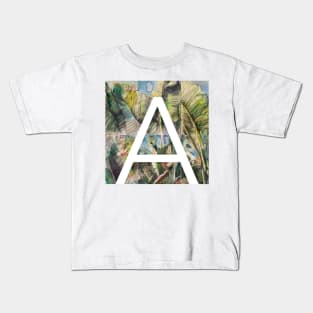 Alphabeth, letter A Kids T-Shirt